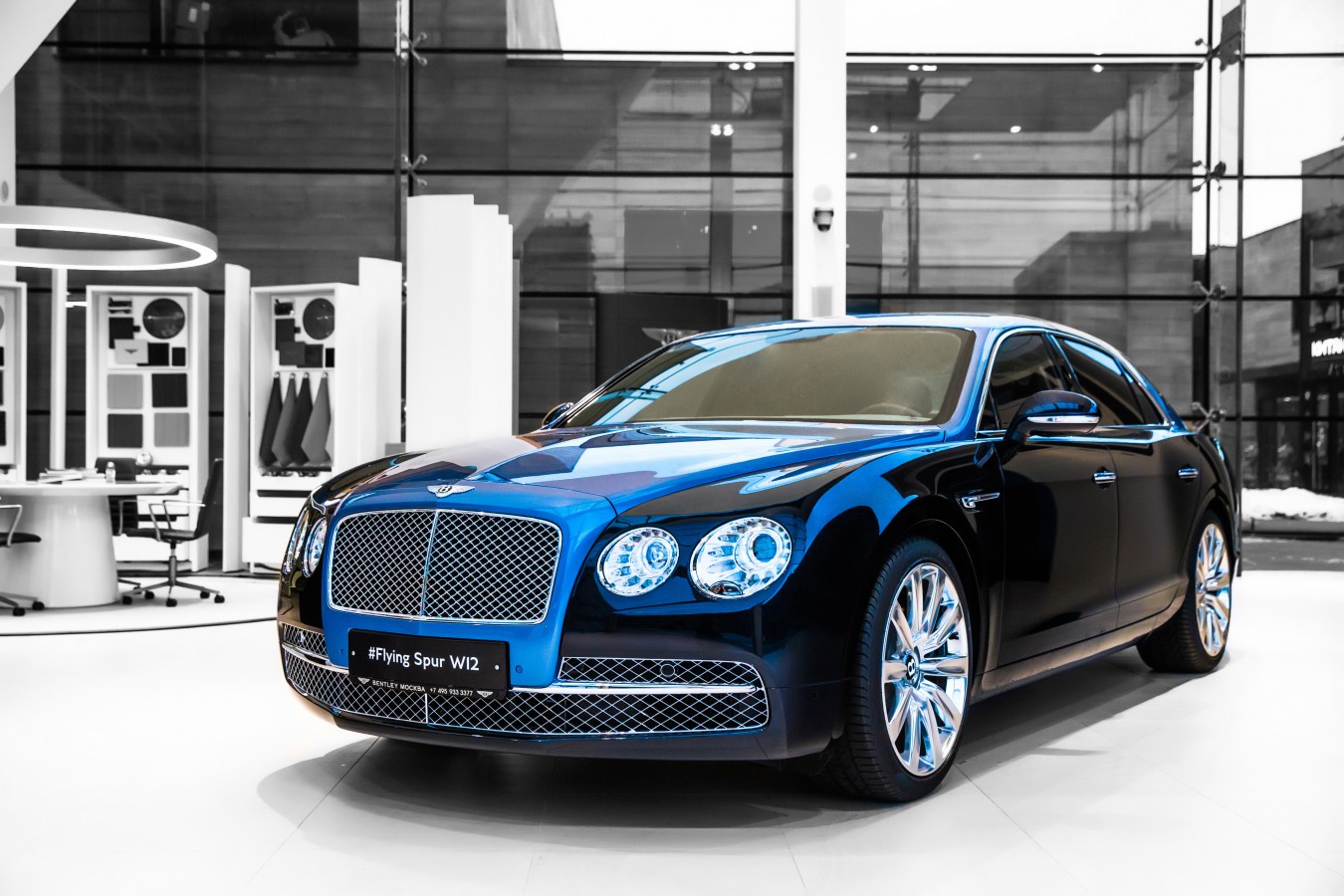 ЭКСКЛЮЗИВНАЯ СЕРИЯ BENTLEY  FLYING SPUR W12 SERENITY SIGNATURE  ТОЛЬКО В «BENTLEY МОСКВА» и «BENTLEY САНКТ-ПЕТЕРБУРГ» - изображение SE1 на Bentleymoscow.ru!